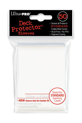 SOLID DECK PROTECTOR WHITE (BLANCO) (50)
