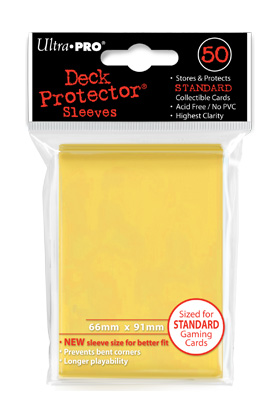 SOLID DECK PROTECTOR YELLOW (AMARILLO) (50)