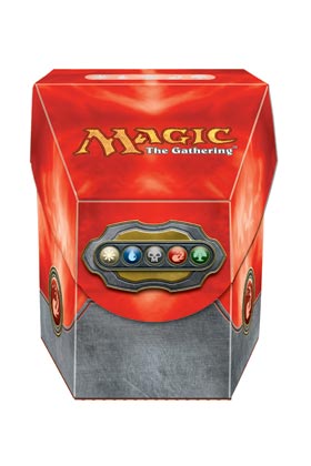 MAGIC EE: COMMANDER DECK BOX - COLOR ROJO