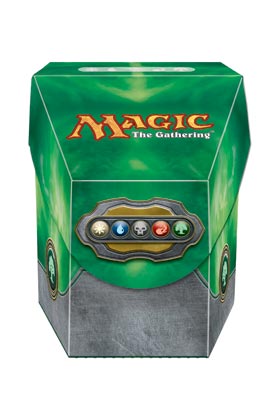MAGIC EE: COMMANDER DECK BOX - COLOR VERDE
