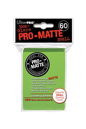 MINI DECK PROTECTOR MATE (60) - LIME GREEN (VERDE LIMA)