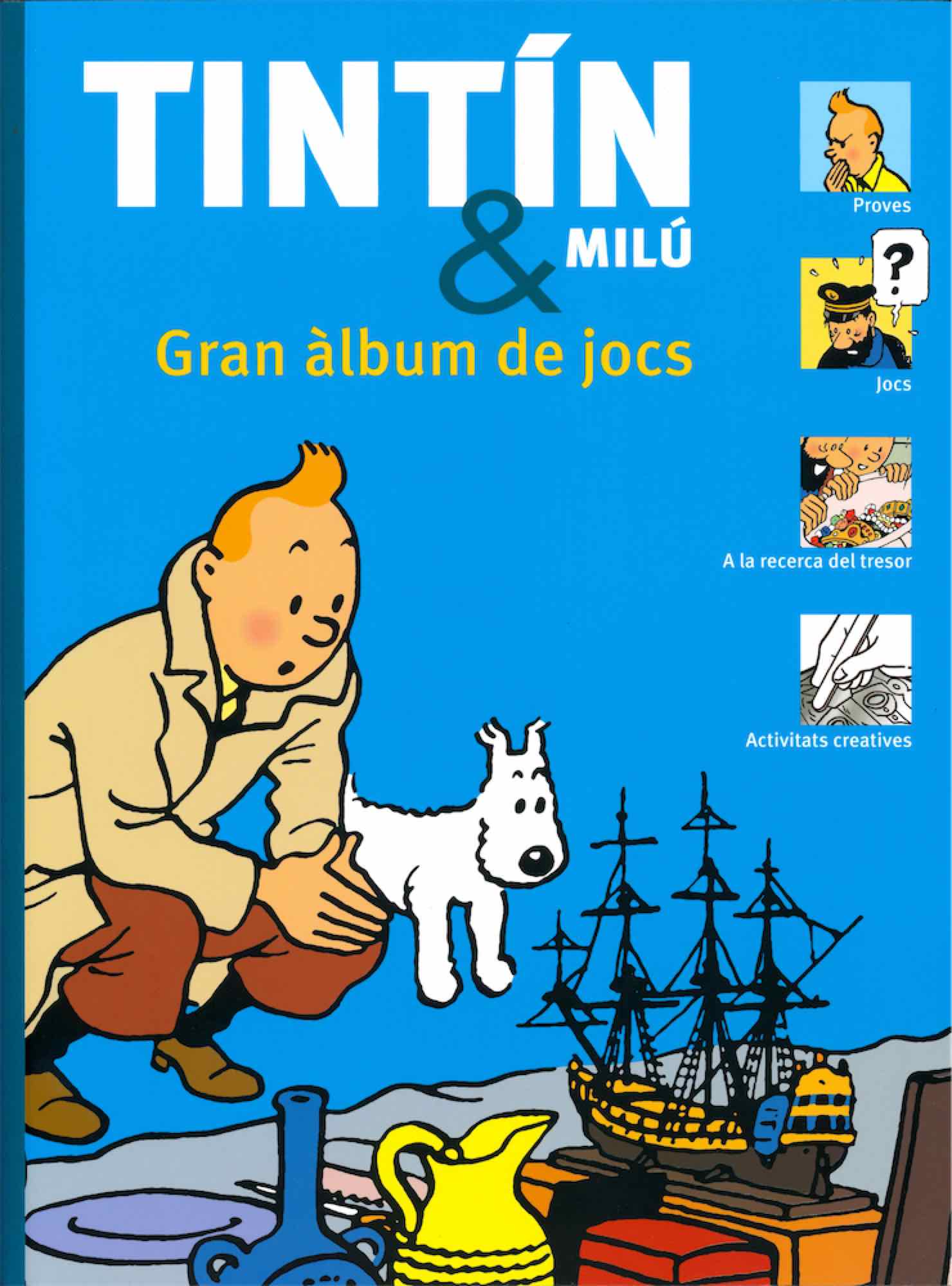 TINTIN I MILU. GRAN ALBUM DE JOCS